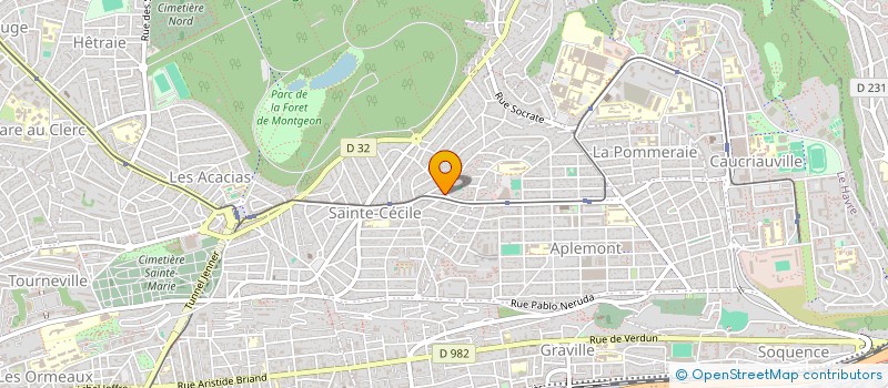 localisation de l'entreprise BELLET E BELLET JP à LE HAVRE