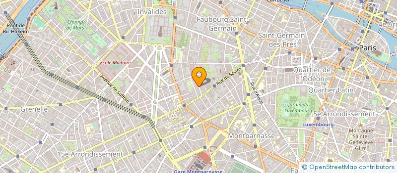 localisation de l'entreprise BELLET FRERE ET SOEUR à PARIS