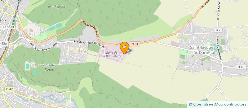 localisation de l'entreprise BELLET INVEST  SAINT-JACQUES-SUR-DARNETAL