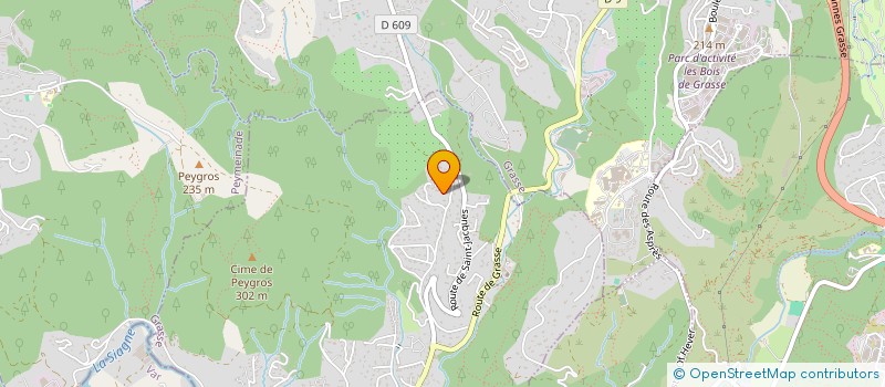 localisation de l'entreprise BELLETINI PARCS & JARDINS  AURIBEAU-SUR-SIAGNE