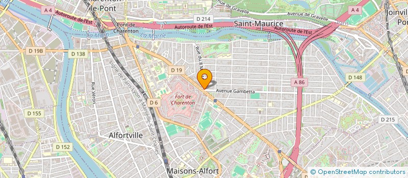 localisation de l'entreprise BELLETOILE IMMOBILIER à MAISONS-ALFORT