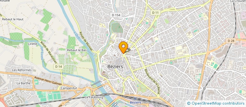 localisation de l'entreprise BELLETRIP à BEZIERS