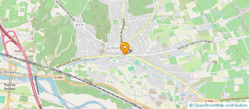 localisation de l'entreprise BELLEVESTRE  CAUMONT-SUR-DURANCE