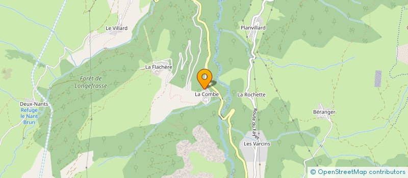 localisation de l'entreprise BELLEVILLE AIR FORCE  LES BELLEVILLE