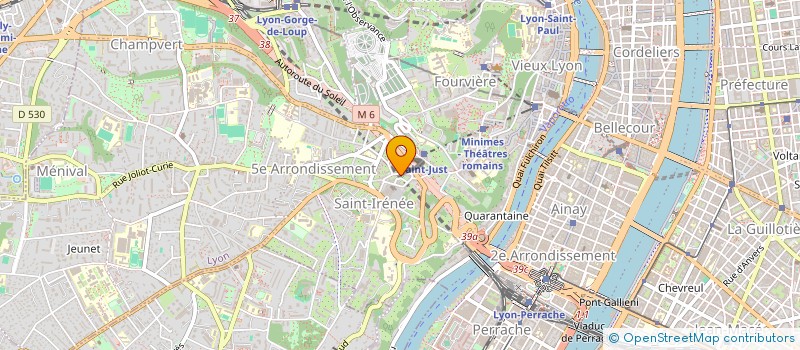 localisation de l'entreprise BELLEVILLE DE PARIS  LYON