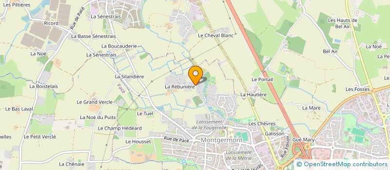 localisation de l'entreprise BELLEVILLE IMMO  MONTGERMONT