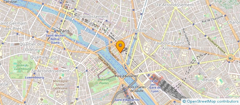localisation de l'entreprise BELLEVILLE INVEST à PARIS