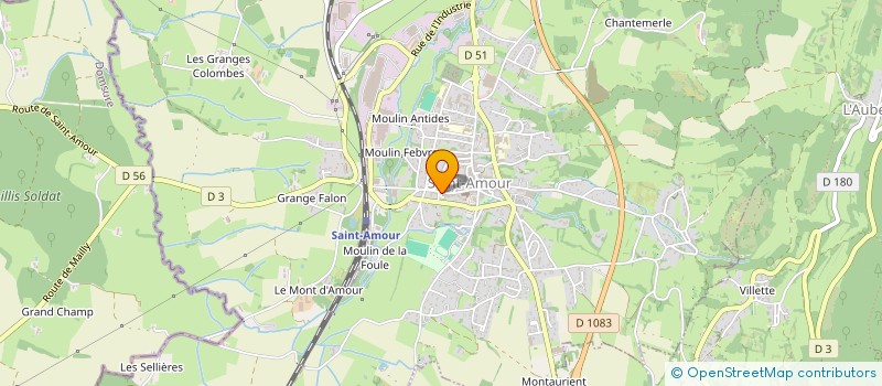 localisation de l'entreprise BELLEVRET INDUSTRIES à BALANOD