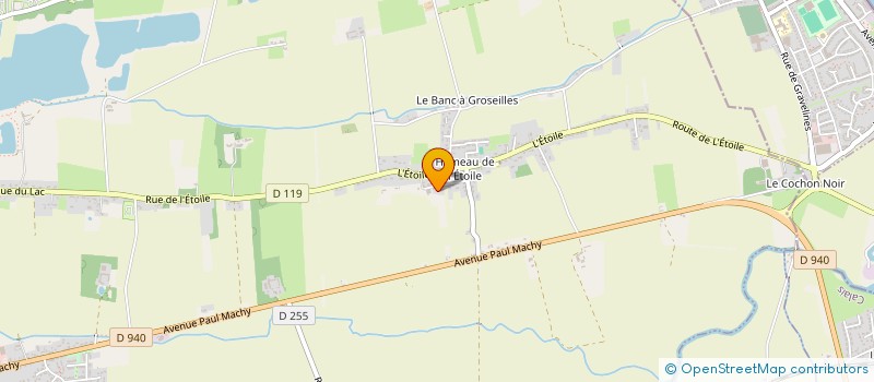 localisation de l'entreprise BELLEVUE  OYE-PLAGE