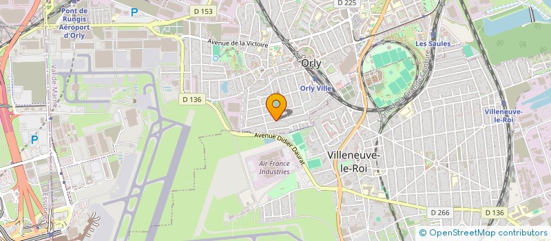 localisation de l'entreprise BELLEVUE AMENAGEMENT  ORLY