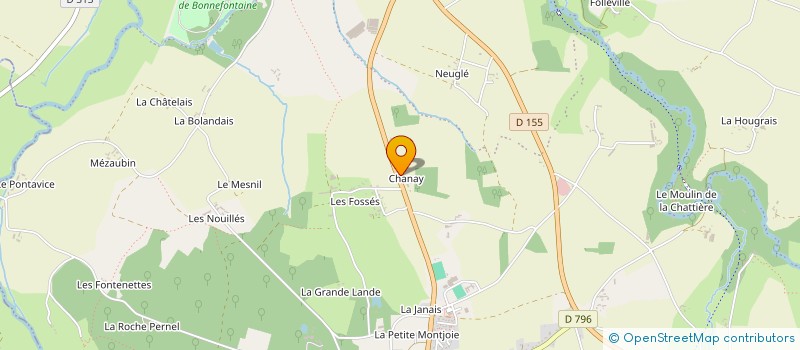 localisation de l'entreprise BELLEVUE DIJON  VAL-COUESNON