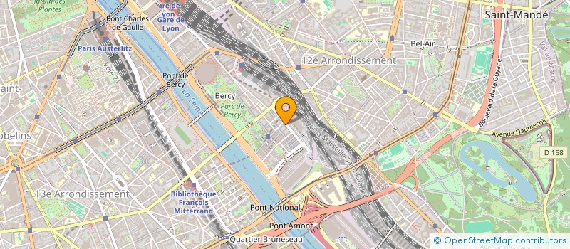 localisation de l'entreprise BELLEVUE MADELEINE ROCH  PARIS