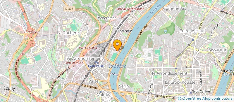 localisation de l'entreprise BELLEX à LYON