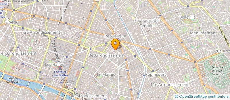 localisation de l'entreprise BELLEYME  PARIS
