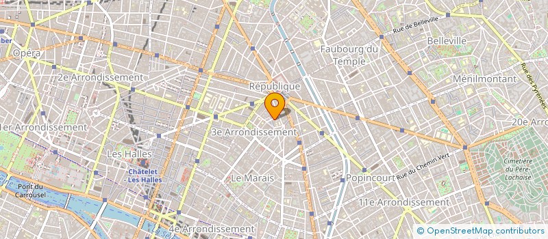 localisation de l'entreprise BELLEYME GL PARIS  PARIS