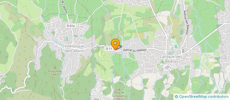 localisation de l'entreprise BELLFIELD PROPERTIES  LAROQUE-DES-ALBERES