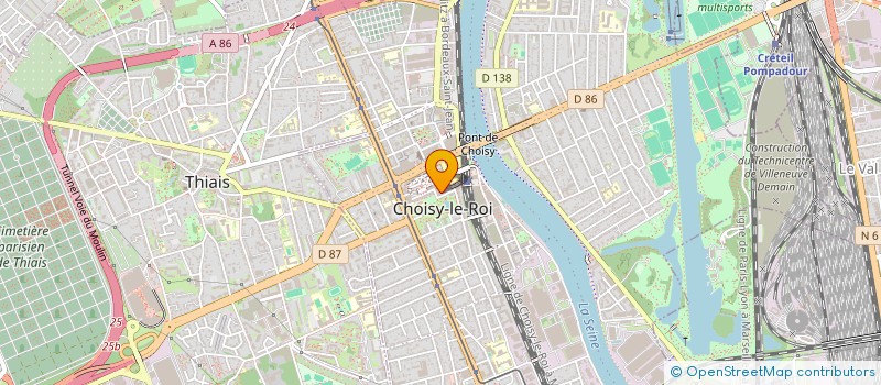 localisation de l'entreprise BELLGARDE  CHOISY-LE-ROI