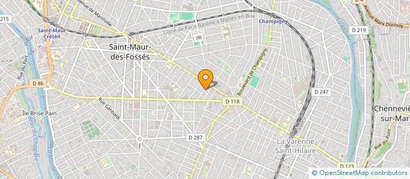 localisation de l'entreprise BELLIFI à SAINT-MAUR-DES-FOSSES