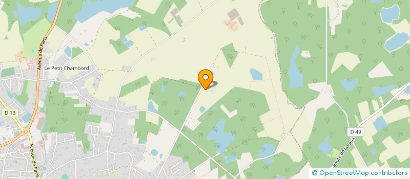 localisation de l'entreprise BELLILE  ROMORANTIN-LANTHENAY