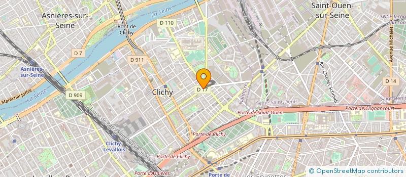 localisation de l'entreprise BELLIMO BATIPROTEC à CLICHY