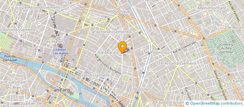 localisation de l'entreprise BELLINO  PARIS