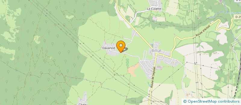 localisation de l'entreprise BELLION-JOURDAN ART.DESIGN & NATURE  BILLIAT