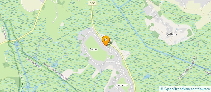 localisation de l'entreprise BELLIOT*GUIHENEUF-AGNES- INDIV à LA CHAPELLE-DES-MARAIS