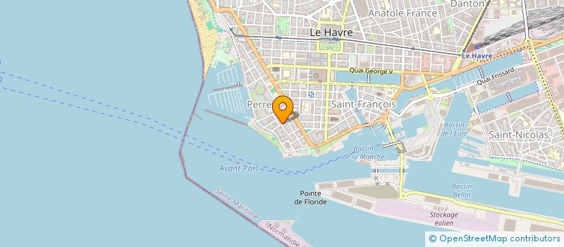 localisation de l'entreprise BELLIS à LE HAVRE