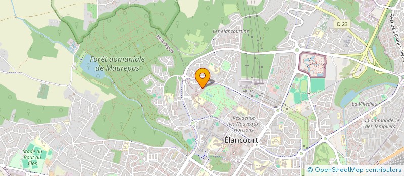 localisation de l'entreprise BELLIS PUBLISHING  ELANCOURT