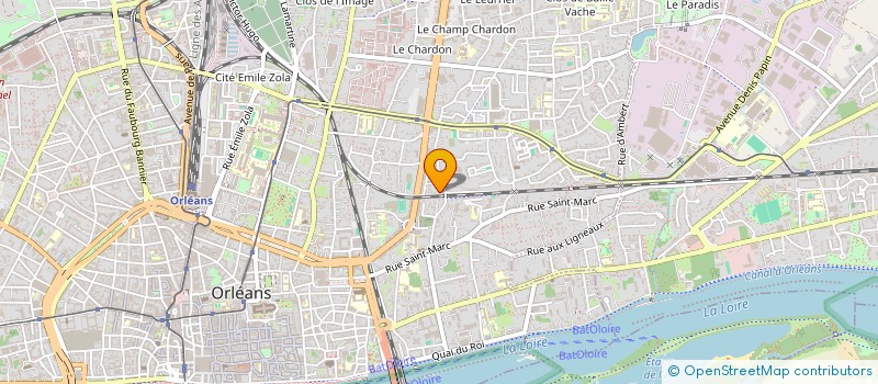 localisation de l'entreprise BELLISS'IMMO à ORLEANS