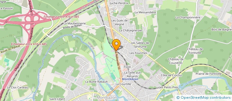 localisation de l'entreprise BELLISSI E MIXTE  VEIGNE