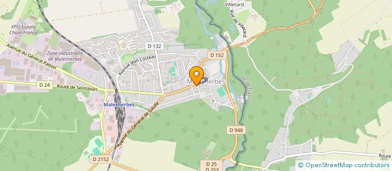 localisation de l'entreprise BELLISSIMA EURL à LE MALESHERBOIS
