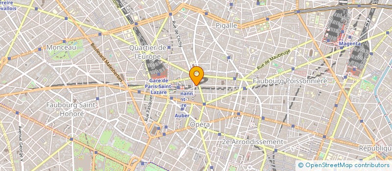 localisation de l'entreprise BELLISSIMA MODA  PARIS