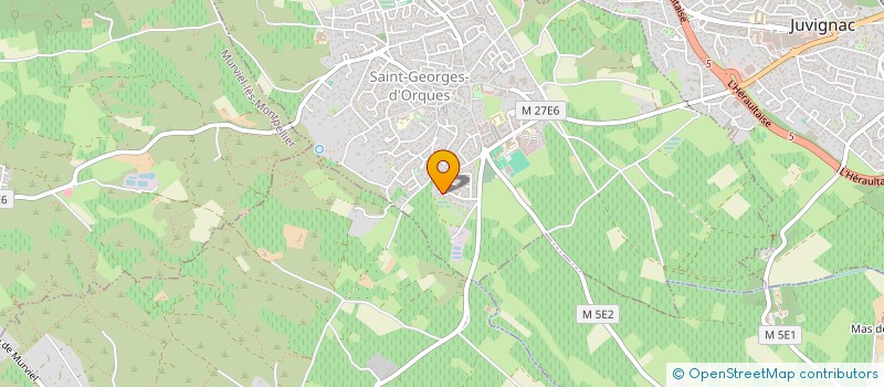 localisation de l'entreprise BELLISSIMA PIZZA  SAINT-GEORGES-D'ORQUES