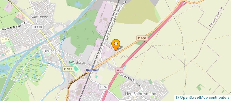 localisation de l'entreprise BELLNORD  NEUVILLE-SUR-ESCAUT