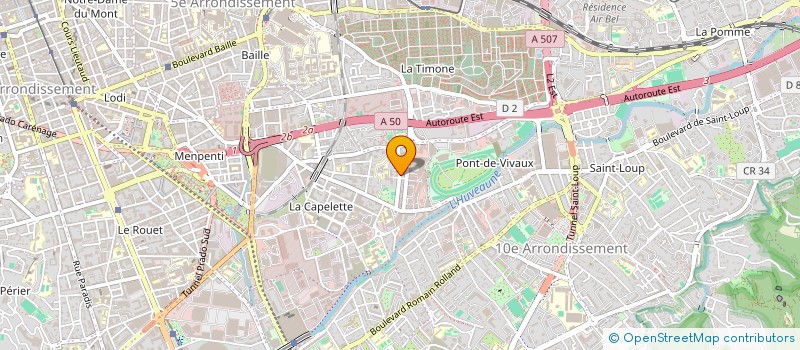 localisation de l'entreprise BELLO GARAGE à MARSEILLE