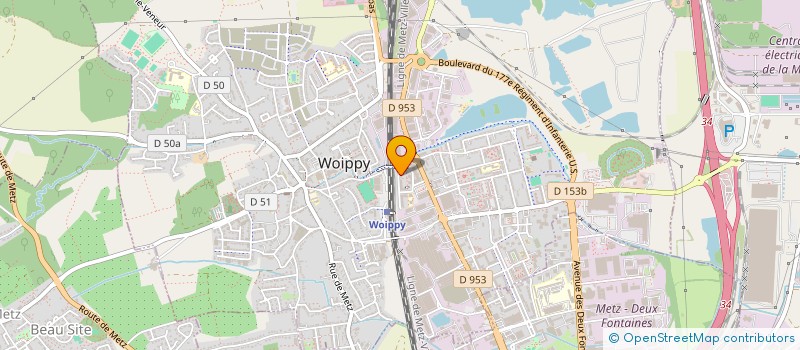 localisation de l'entreprise BELLO IMMOBILIER à WOIPPY