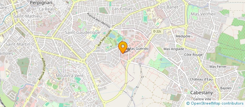 localisation de l'entreprise BELLO PERFORMANCE  CABESTANY