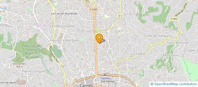 localisation de l'entreprise BELLO SILVA TRAVAUX  CANNES