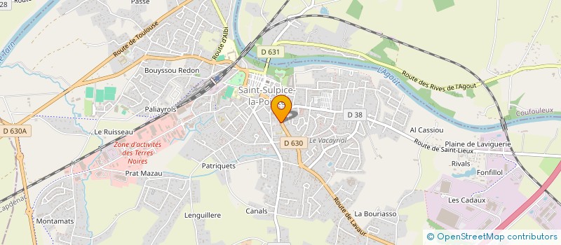 localisation de l'entreprise BELLOA  SAINT-SULPICE-LA-POINTE