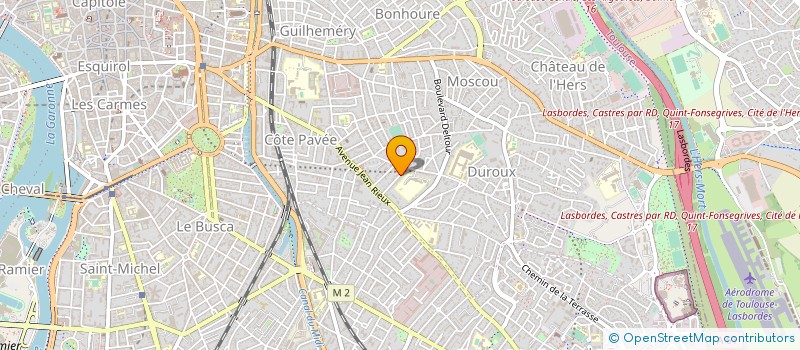localisation de l'entreprise BELLOC CONCEPT à TOULOUSE