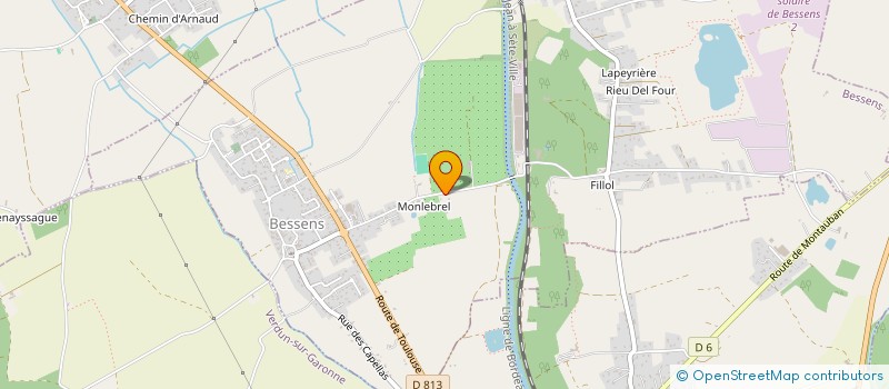 localisation de l'entreprise BELLOC TOURRES INDIVISION  BESSENS