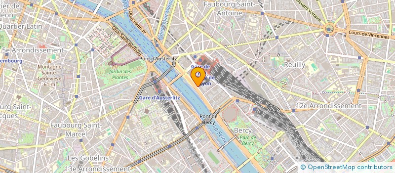 localisation de l'entreprise BELLON à PARIS