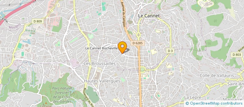 localisation de l'entreprise BELLONE à LE CANNET
