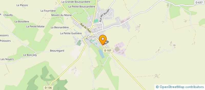 localisation de l'entreprise BELLONE ASSISTANCE SECURITE PROTECTION à CETON