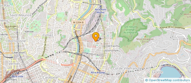 localisation de l'entreprise BELLONZI COTE D'AZUR ENVIRONNEMENT à NICE
