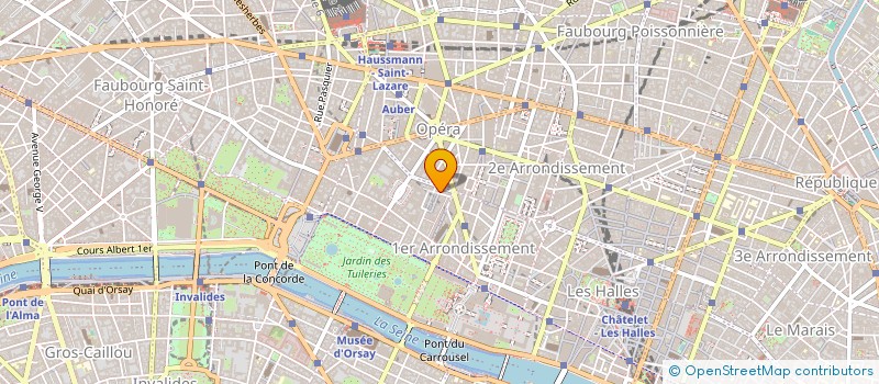 localisation de l'entreprise BELLOT à PARIS
