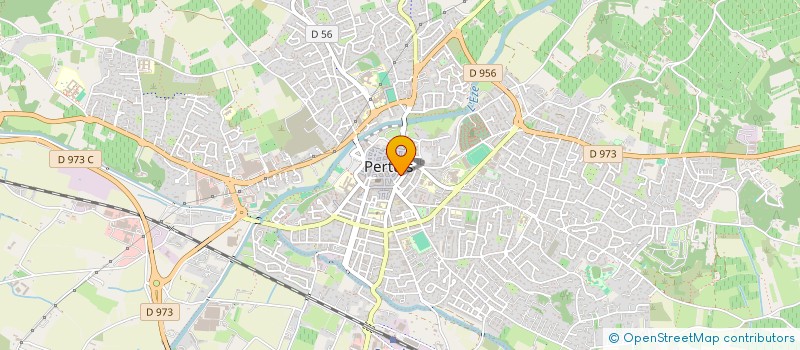 localisation de l'entreprise BELLOT & FILS  PERTUIS