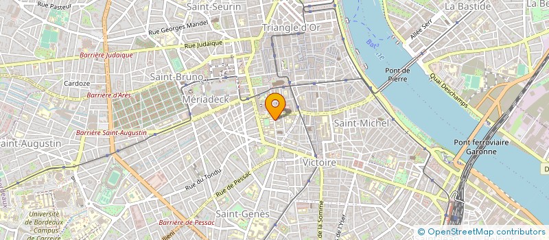 localisation de l'entreprise BELLOT - MELEIRO  BORDEAUX