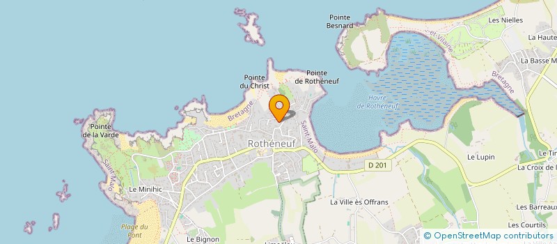 localisation de l'entreprise BELLOU  SAINT-MALO